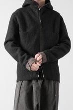 画像をギャラリービューアに読み込む, m.a+ unlined aviator jacket / J221DZ-/WLD (BLACK/BROWN)