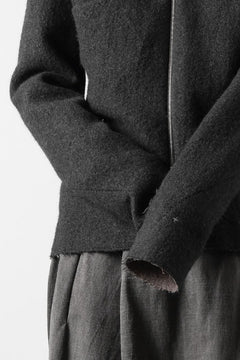 Load image into Gallery viewer, m.a+ unlined aviator jacket / J221DZ-/WLD (BLACK/BROWN)