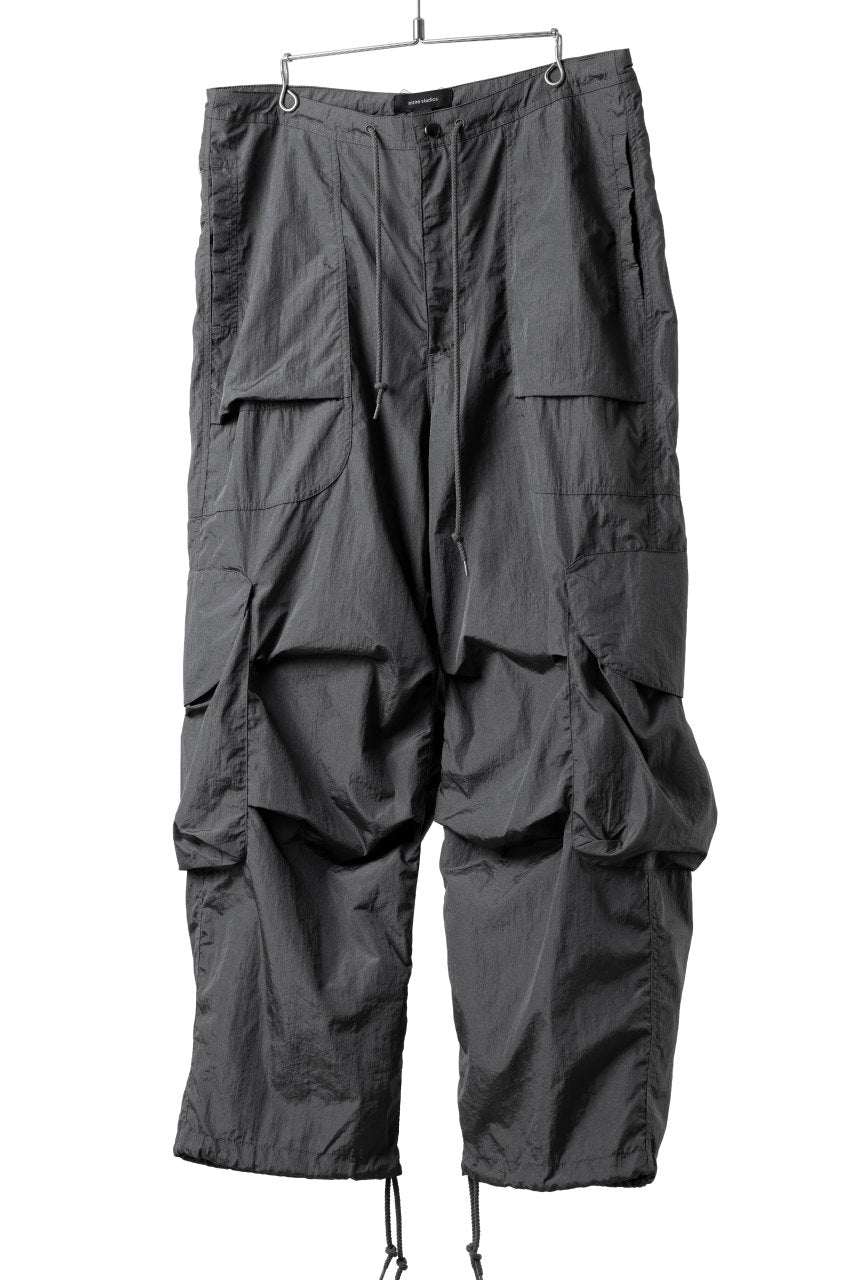 画像をギャラリービューアに読み込む, entire studios FREIGHT CARGO PANTS / CRINKLE NYLON (ROCK)