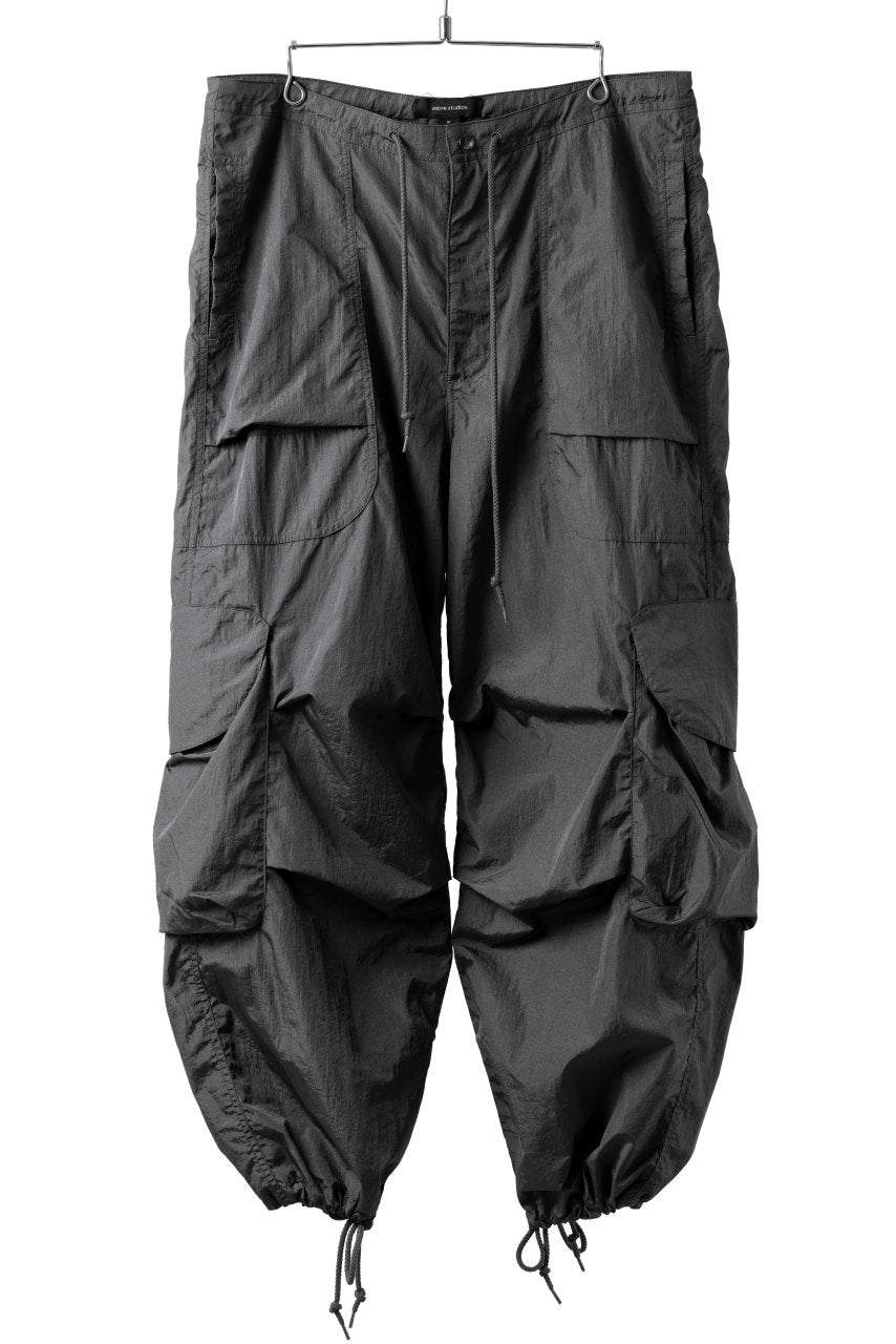 画像をギャラリービューアに読み込む, entire studios FREIGHT CARGO PANTS / CRINKLE NYLON (ROCK)