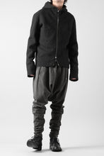 Load image into Gallery viewer, m.a+ unlined aviator jacket / J221DZ-/WLD (BLACK/BROWN)
