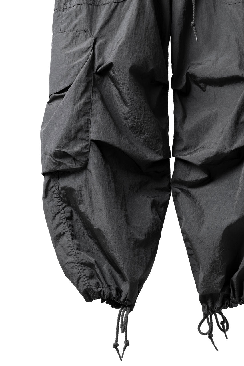 画像をギャラリービューアに読み込む, entire studios FREIGHT CARGO PANTS / CRINKLE NYLON (ROCK)