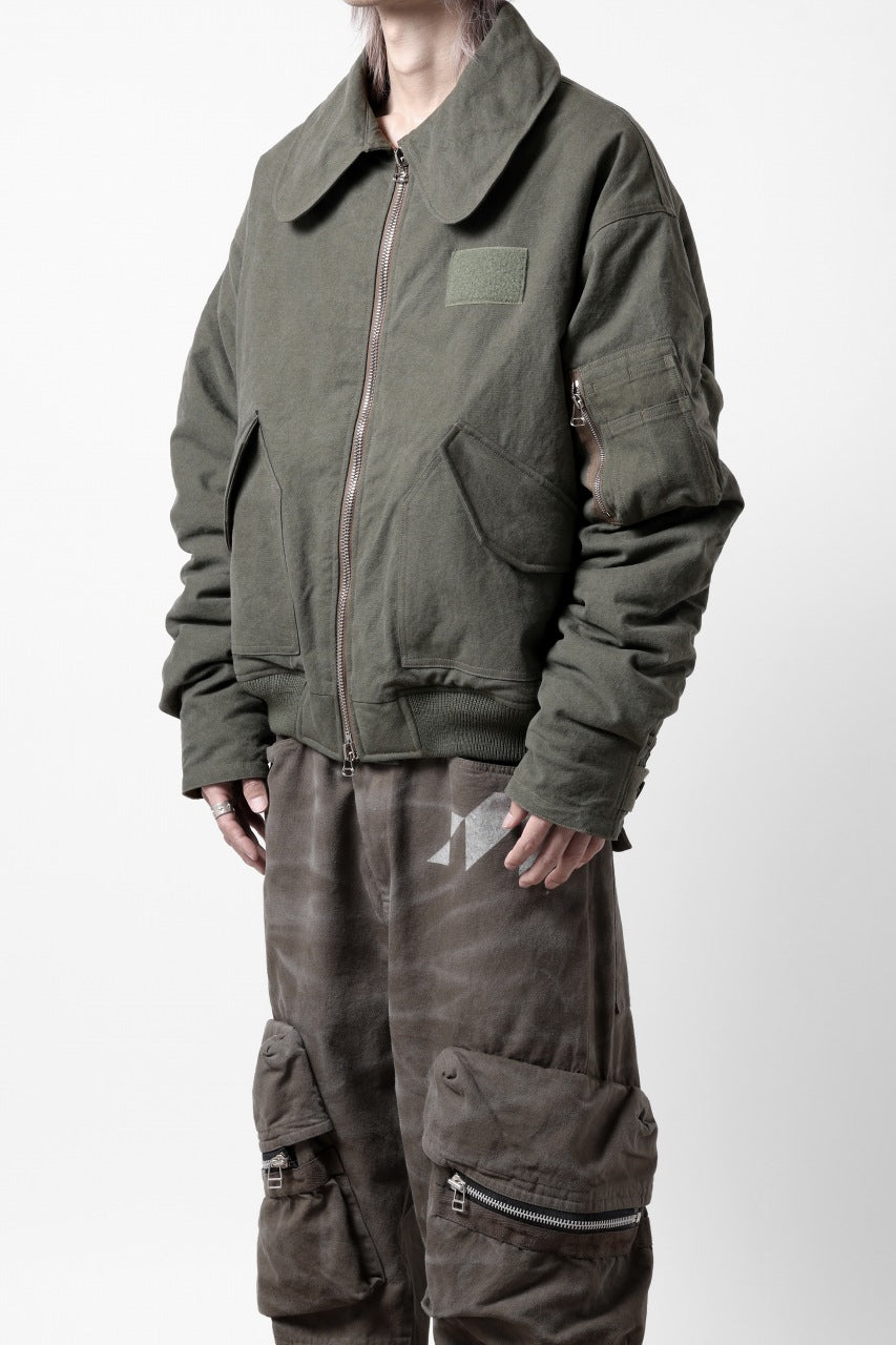 画像をギャラリービューアに読み込む, READYMADE FLIGHT JACKET (KHAKI)