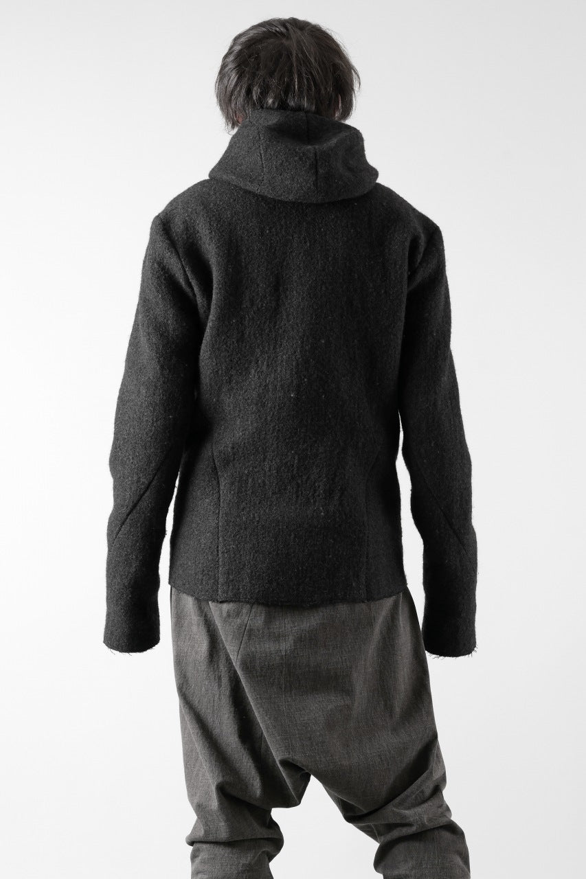 Load image into Gallery viewer, m.a+ unlined aviator jacket / J221DZ-/WLD (BLACK/BROWN)