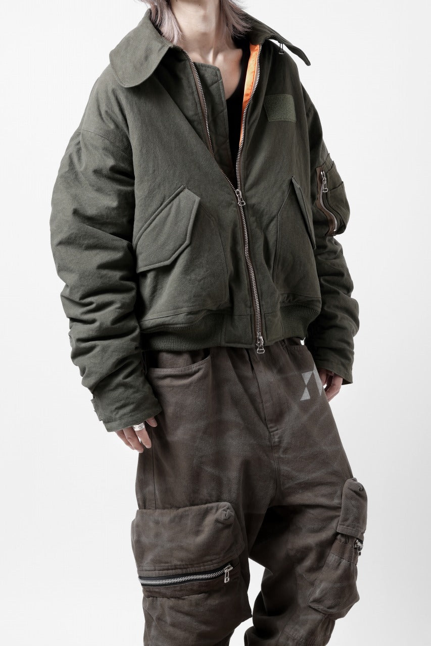 画像をギャラリービューアに読み込む, READYMADE FLIGHT JACKET (KHAKI)