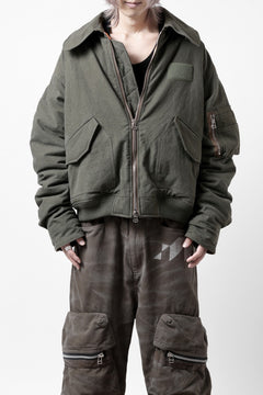 画像をギャラリービューアに読み込む, READYMADE FLIGHT JACKET (KHAKI)