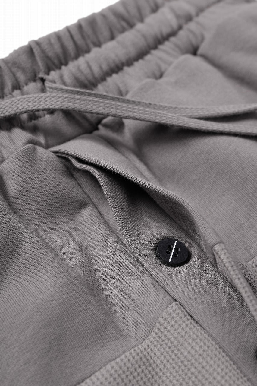 Load image into Gallery viewer, thom/krom MATMIX CARGO TROUSERS / STRUCTURED SOFT JERSEY (ROCK)