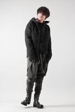 Load image into Gallery viewer, m.a+ unlined aviator jacket / J221DZ-/WLD (BLACK/BROWN)