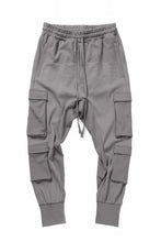Load image into Gallery viewer, thom/krom MATMIX CARGO TROUSERS / STRUCTURED SOFT JERSEY (ROCK)