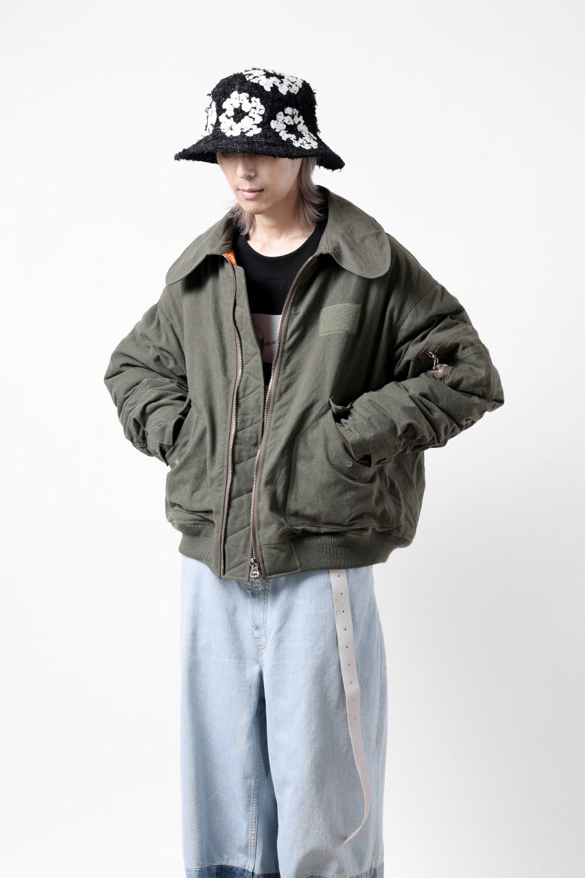 画像をギャラリービューアに読み込む, READYMADE FLIGHT JACKET (KHAKI)