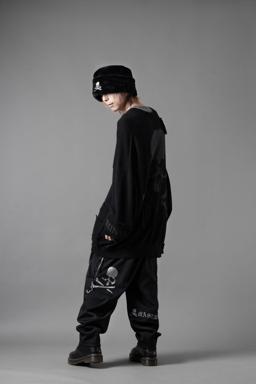 Load image into Gallery viewer, mastermind JAPAN FAUX FUR HAT (BLACK)