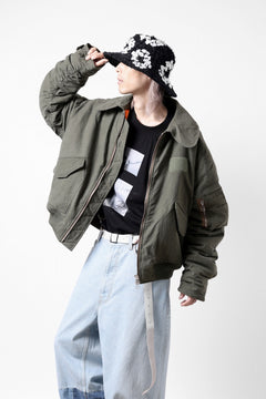 画像をギャラリービューアに読み込む, READYMADE FLIGHT JACKET (KHAKI)