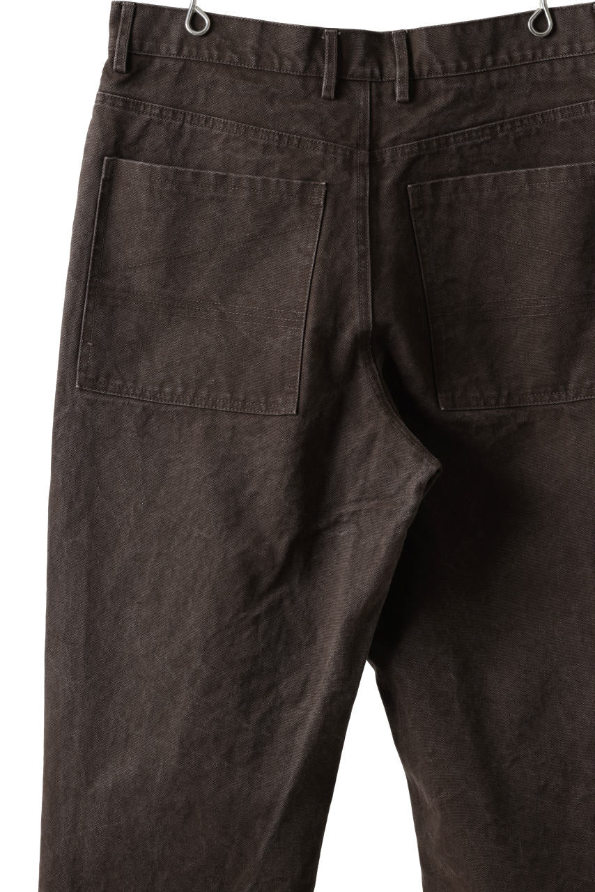 画像をギャラリービューアに読み込む, entire studios TASK TROUSERS / 16.0oz COTTON CANVAS (MILITARY MUD)