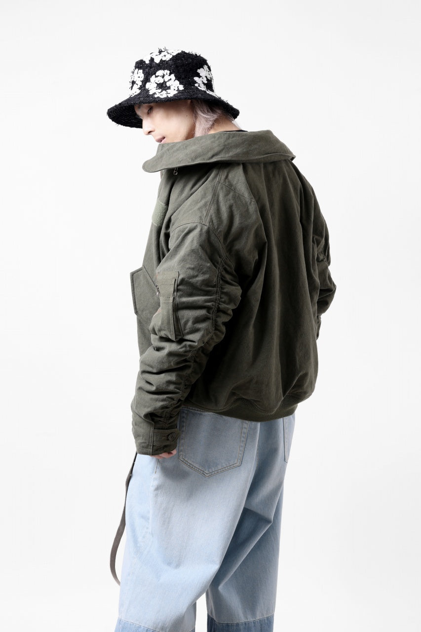画像をギャラリービューアに読み込む, READYMADE FLIGHT JACKET (KHAKI)