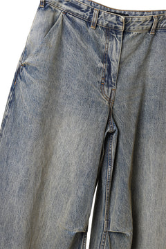 画像をギャラリービューアに読み込む, entire studios DEM JEAN TROUSERS (SURFACE WAVE)
