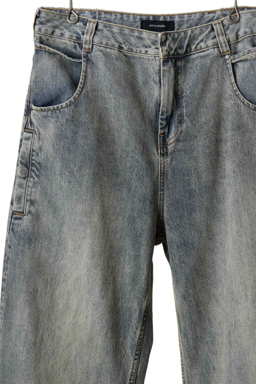 画像をギャラリービューアに読み込む, entire studios GEM JEAN TROUSERS (SURFACE WAVE)