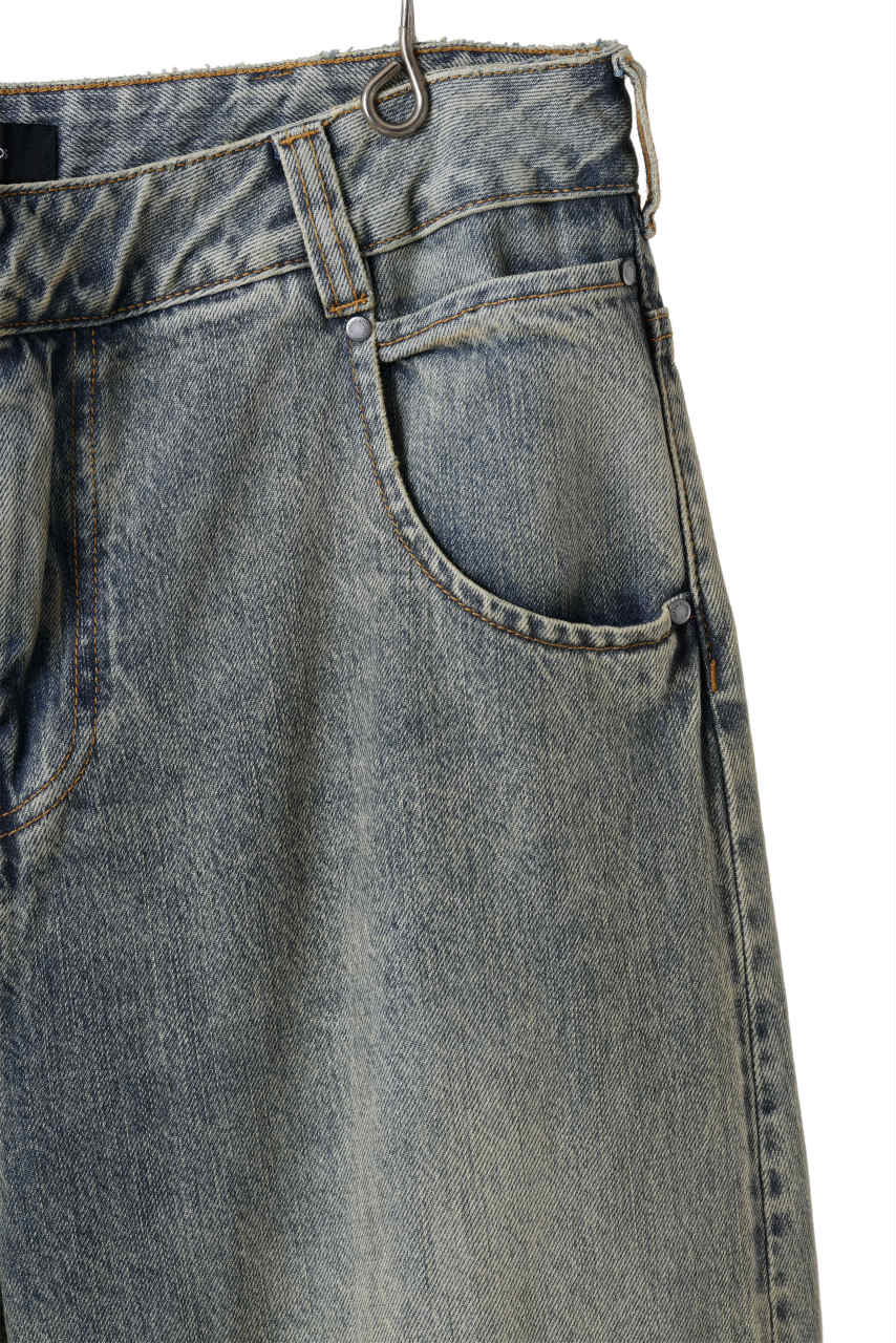 画像をギャラリービューアに読み込む, entire studios GEM JEAN TROUSERS (SURFACE WAVE)