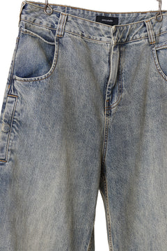 画像をギャラリービューアに読み込む, entire studios GEM JEAN TROUSERS (SURFACE WAVE)