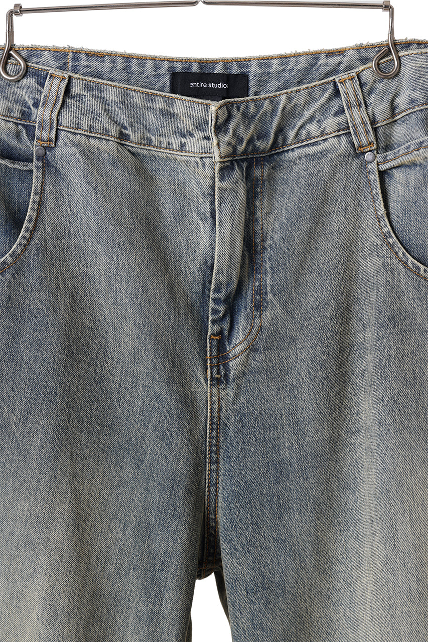 画像をギャラリービューアに読み込む, entire studios GEM JEAN TROUSERS (SURFACE WAVE)