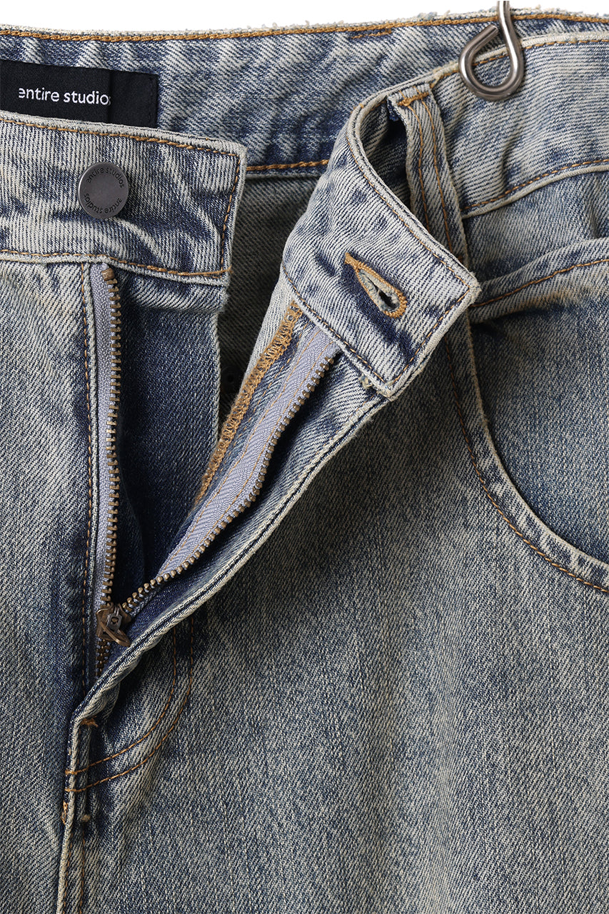 画像をギャラリービューアに読み込む, entire studios GEM JEAN TROUSERS (SURFACE WAVE)