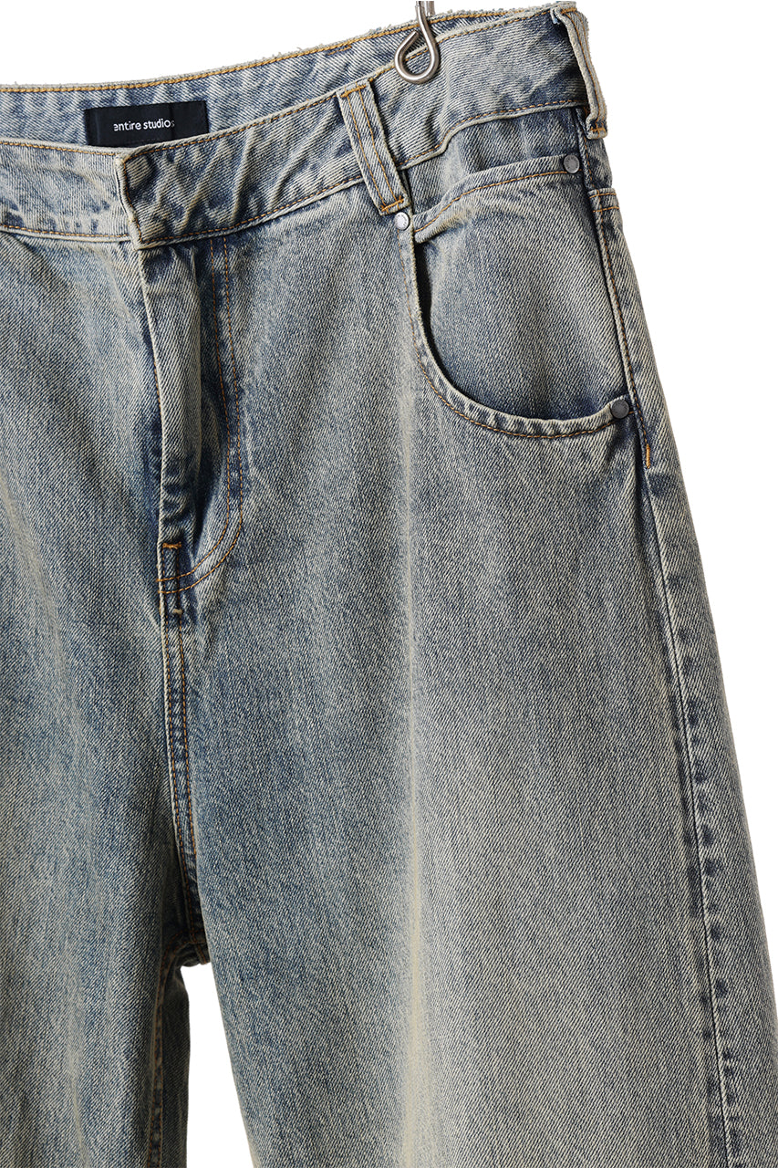 画像をギャラリービューアに読み込む, entire studios GEM JEAN TROUSERS (SURFACE WAVE)