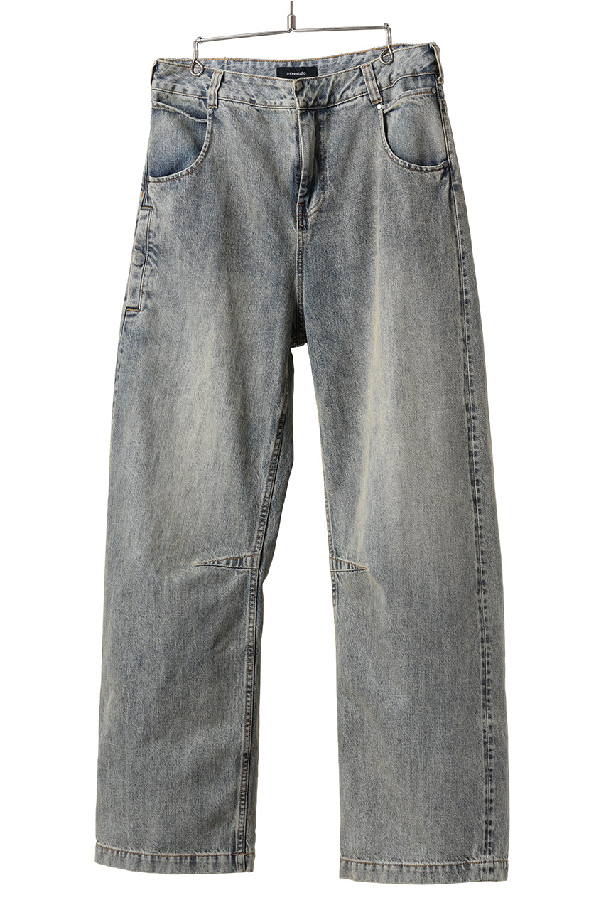 画像をギャラリービューアに読み込む, entire studios GEM JEAN TROUSERS (SURFACE WAVE)