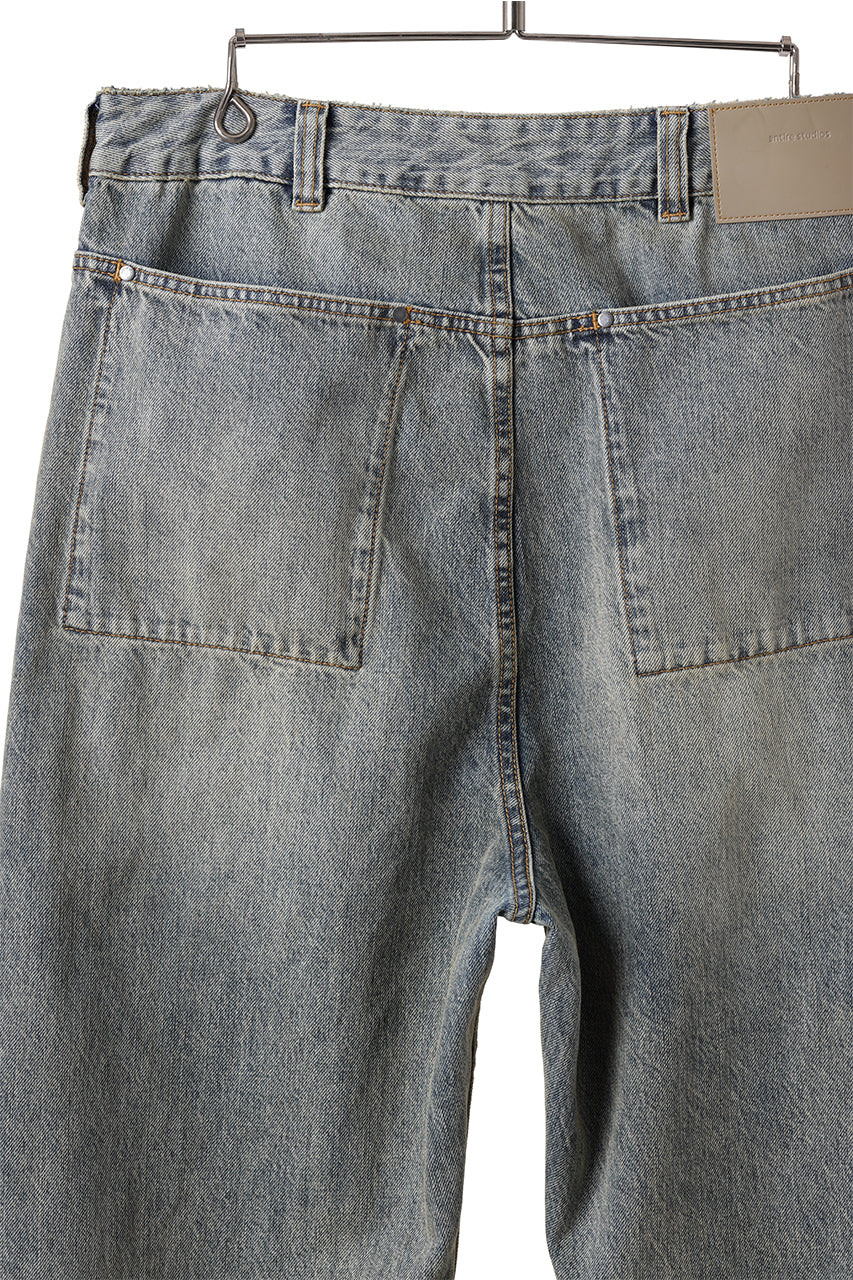 画像をギャラリービューアに読み込む, entire studios GEM JEAN TROUSERS (SURFACE WAVE)