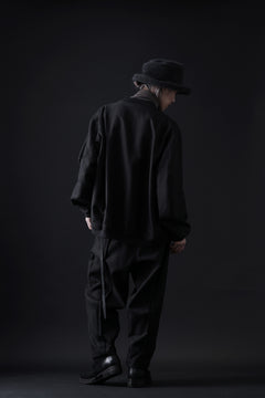 画像をギャラリービューアに読み込む, KLASICA SABRON CONSTRUCTED TROUSERS / REPULSION NIGHT GLEN CHECK WOOL (SHADOW CHECK)