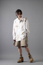 画像をギャラリービューアに読み込む, Feng Chen Wang PATCHWORK SHORTS (KHAKI/BROWN)