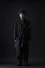 Load image into Gallery viewer, KLASICA FL-PC FLIGHT JACKET / REPULSION NIGHT GLEN CHECK WOOL (SHADOW CHECK)