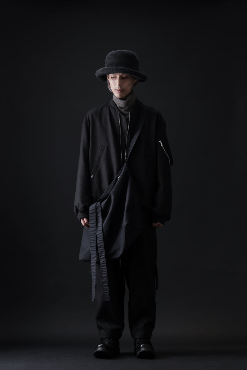 Load image into Gallery viewer, KLASICA FL-PC FLIGHT JACKET / REPULSION NIGHT GLEN CHECK WOOL (SHADOW CHECK)