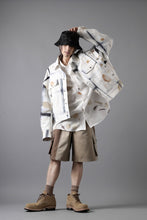 画像をギャラリービューアに読み込む, Feng Chen Wang PATCHWORK SHORTS (KHAKI/BROWN)