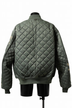 Load image into Gallery viewer, mastermind WORLD x ALPHA INDUSTRIES RIVERSIBLE MA-1 JACKET (OLIVE)