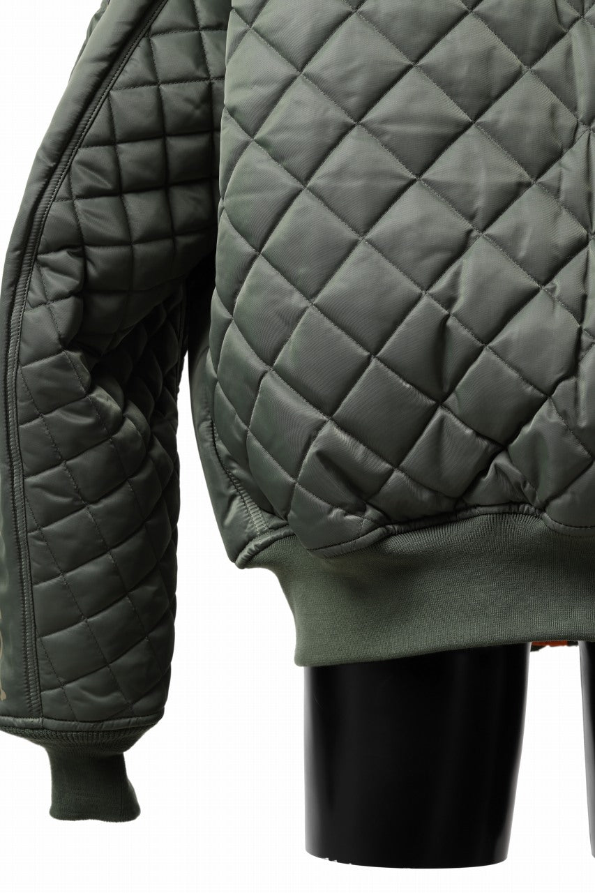 Load image into Gallery viewer, mastermind WORLD x ALPHA INDUSTRIES RIVERSIBLE MA-1 JACKET (OLIVE)