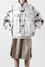 Load image into Gallery viewer, Feng Chen Wang NATURAL PLANT DYE JACKET (BLACK/WHITE)
