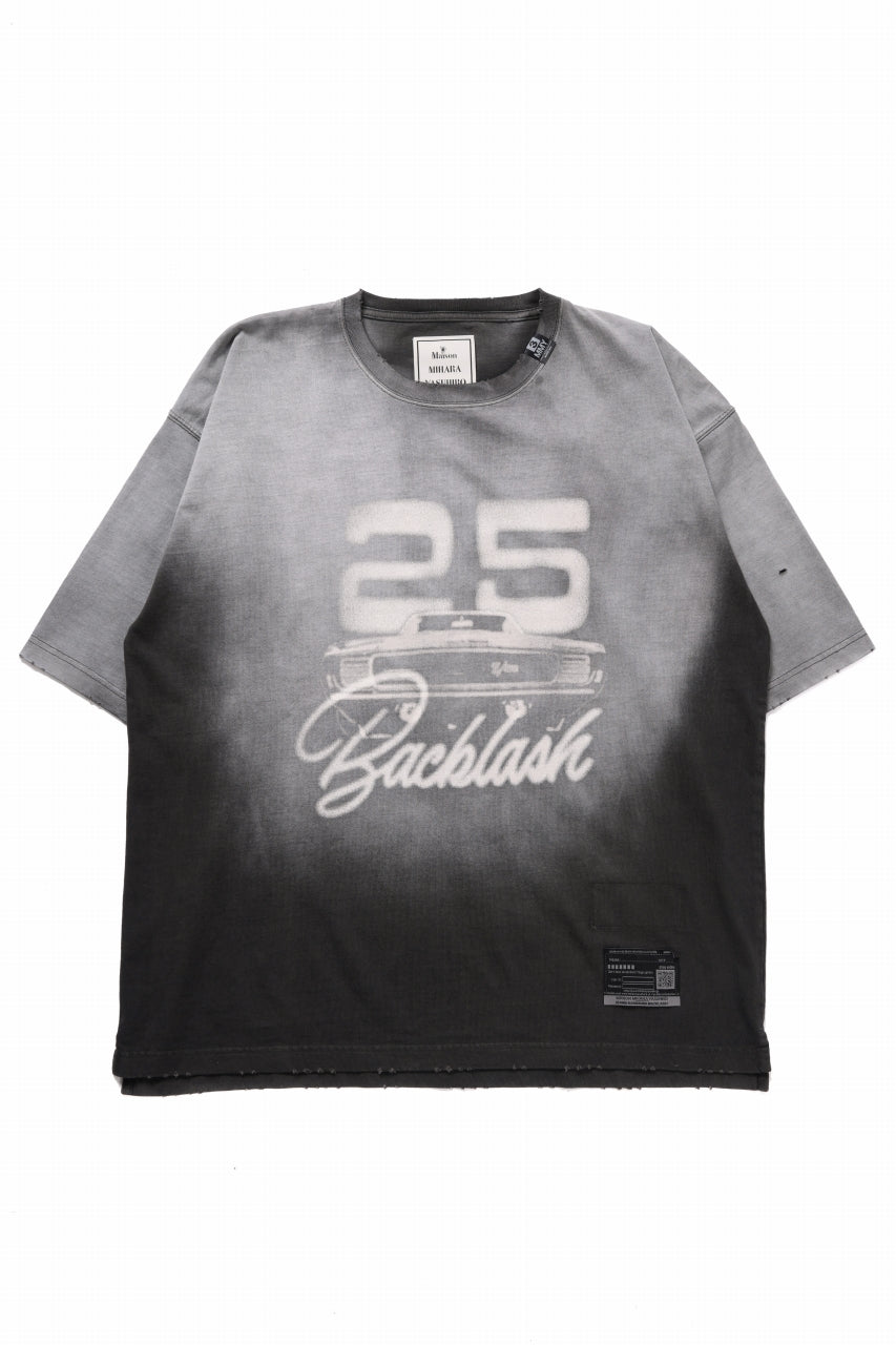 Load image into Gallery viewer, BACKLASH xx Maison MIHARA YASUHIRO 25th ANNIVERSARY GRAPHIC T-SHIRT (BEIGE)