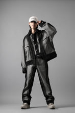 Load image into Gallery viewer, Feng Chen Wang RAW EDGE PATCHWORK TROUSERS (BLACK)