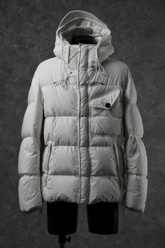 画像をギャラリービューアに読み込む, Ten c SURVIVAL DOWN JACKET / GARMENT DYED (WHITE)