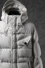 画像をギャラリービューアに読み込む, Ten c SURVIVAL DOWN JACKET / GARMENT DYED (WHITE)