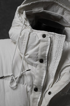 画像をギャラリービューアに読み込む, Ten c SURVIVAL DOWN JACKET / GARMENT DYED (WHITE)