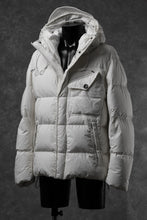 画像をギャラリービューアに読み込む, Ten c SURVIVAL DOWN JACKET / GARMENT DYED (WHITE)