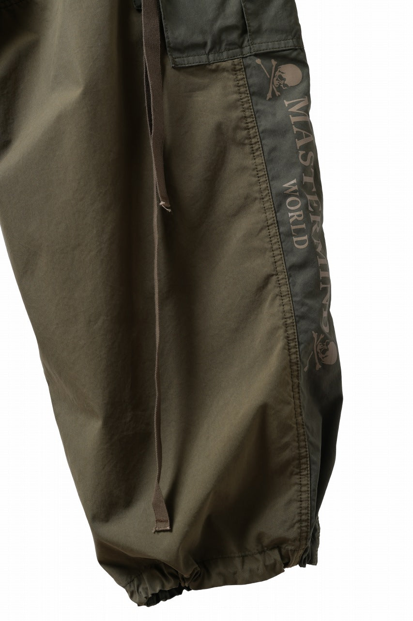 Load image into Gallery viewer, mastermind WORLD x ALPHA INDUSTRIES CARGO PANTS (OLIVE)