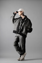 Load image into Gallery viewer, Feng Chen Wang RAW EDGE PATCHWORK TROUSERS (BLACK)