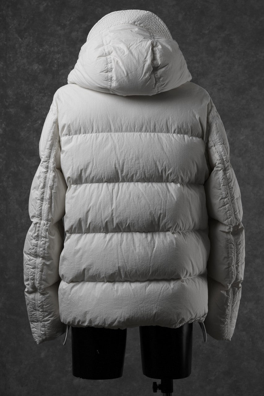 画像をギャラリービューアに読み込む, Ten c SURVIVAL DOWN JACKET / GARMENT DYED (WHITE)