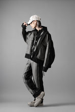 Load image into Gallery viewer, Feng Chen Wang RAW EDGE PATCHWORK TROUSERS (BLACK)