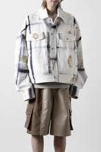 Load image into Gallery viewer, Feng Chen Wang NATURAL PLANT DYE JACKET (BLACK/WHITE)