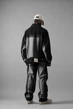 Load image into Gallery viewer, Feng Chen Wang RAW EDGE PATCHWORK TROUSERS (BLACK)