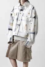 Load image into Gallery viewer, Feng Chen Wang NATURAL PLANT DYE JACKET (BLACK/WHITE)
