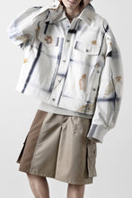 Load image into Gallery viewer, Feng Chen Wang NATURAL PLANT DYE JACKET (BLACK/WHITE)