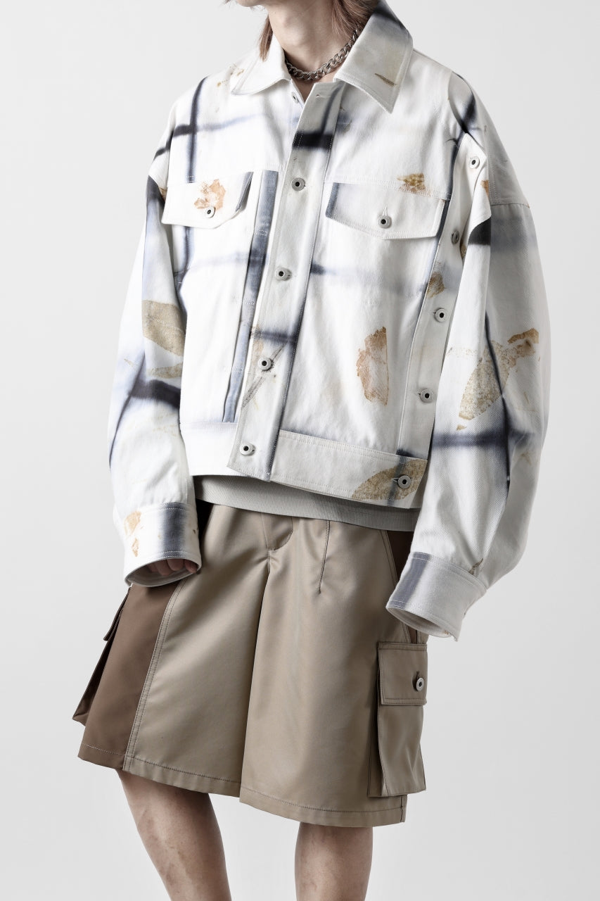 Load image into Gallery viewer, Feng Chen Wang NATURAL PLANT DYE JACKET (BLACK/WHITE)
